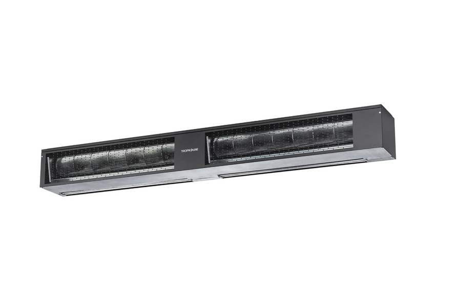 Водяная тепловая завеса Tropik Line X330W20 Black от интернет-магазина Climateon