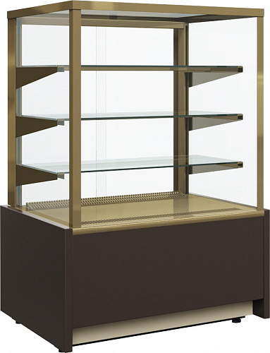 Витрина кондитерская Carboma KC70 VM 1,3-1 Light (ВХСв - 1,3д Cube)(1801934p) от интернет-магазина Climateon
