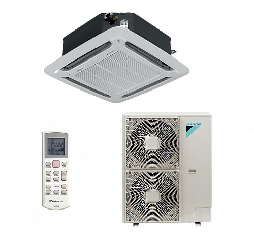 Кондиционер кассетный Daikin ACQ140D/AZQS140B8V1 от интернет-магазина ClimateON
